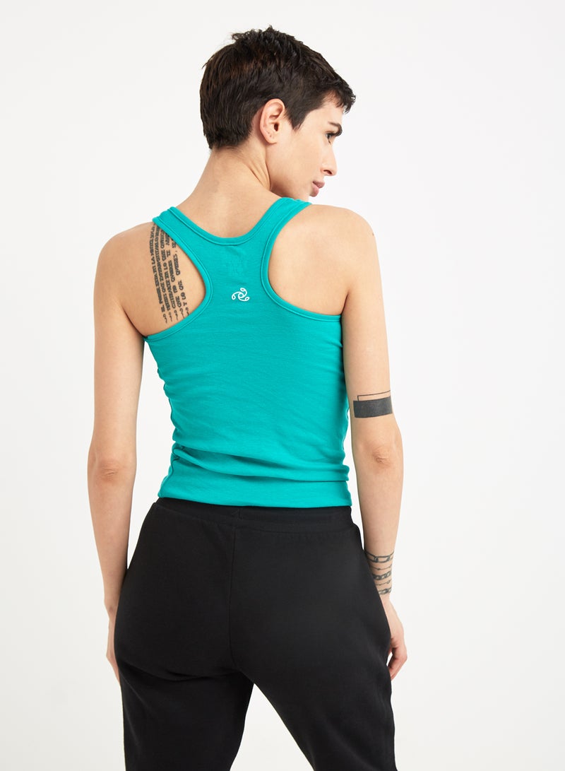 JOCKEY - Racerback Tank Top Spectra Green - Image 1