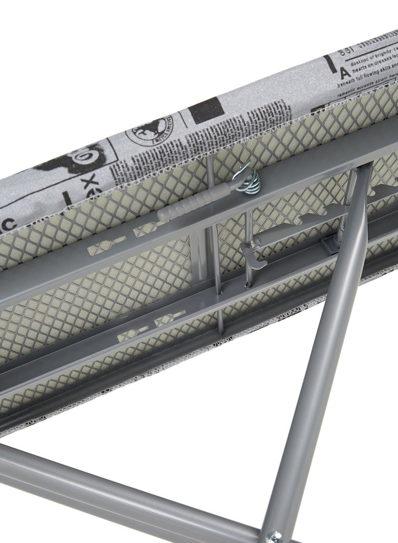 MORAL Ironing Board Grey/White 48X15inch - Image 3