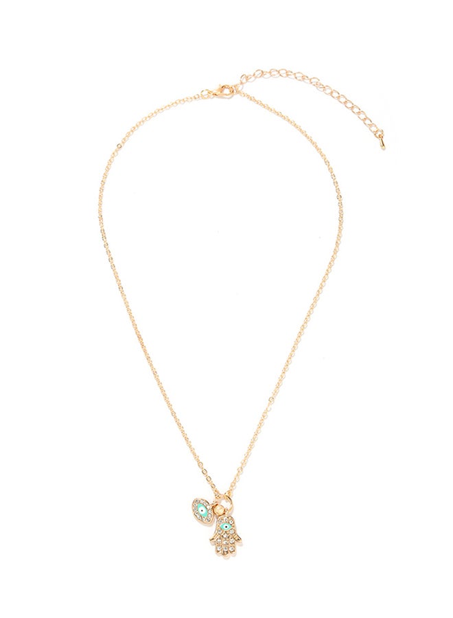 Sharpdo Evil Eye Pendant Necklace - Image 1