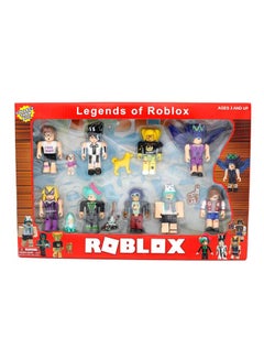 HAGO 9-Piece Virtual World Roblox Building Action Figures  - Image 2