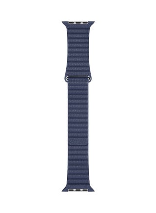 Leather Replacement Band For Apple Watch 44mm Blue - v1545805217/N19969650A_1