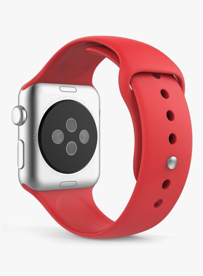 Smart Band - Replacement Band For Apple Watch 38 mm Red - Image 1