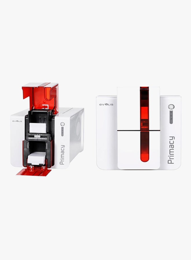evolis PM1H0000RS ID Card Laser Printer White  - Image 3