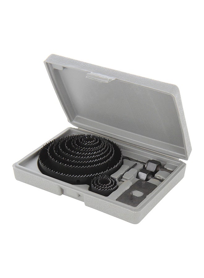 Generic 16-Piece Hole Cutter Saw Kit Set Black 19-127mm 