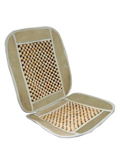 LP Round Wooden Bead Car Seat Cushion 