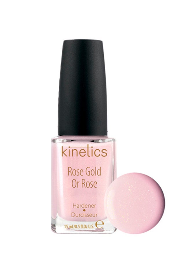 KINETICS - Rose Gold Nail Hardener Pink - Image 1