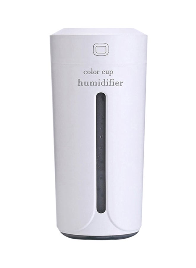 Cool Baby - Portable Ultrasonic Air Humidifier With Changing LED Lights White 7x7x15cm - Image 1