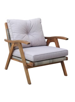 Pensacola Outdoor Armchair Brown/Grey 82.5x121x70cm