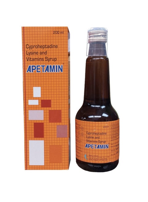 Cyproheptadine Lysine And Vitamins Syrup