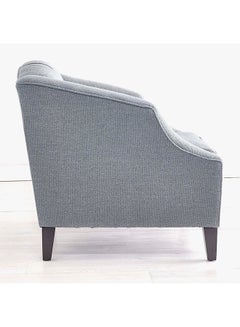 Home Canvas Astel Living Room Accent Chair Grey 82x82x85.5cm  - Image 3