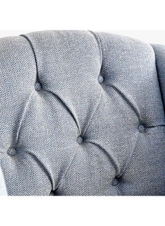 Home Canvas Astel Living Room Accent Chair Grey 82x82x85.5cm  - Image 5