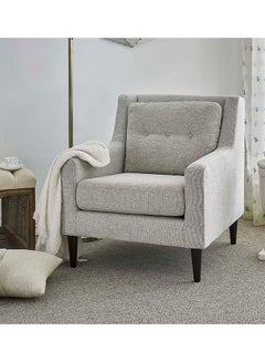 Home Canvas Doxy Living Room Accent Chair White Sand 82x89.5x91cm  - Image 4