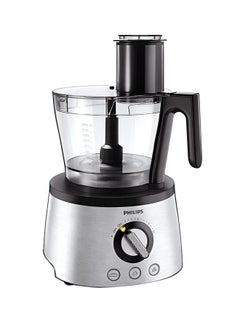 Philips 7000 Series Food Processor, PowerChop technology ,Blender, Centrifugal Juicer + Citrus Press, Metal Kneading Hook 3.4 L HR7778 / 00 Silver/Black/Clear  - Image 2