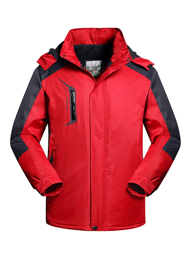 Sharpdo Waterproof Outdoor Jacket Red/black  - Image 1