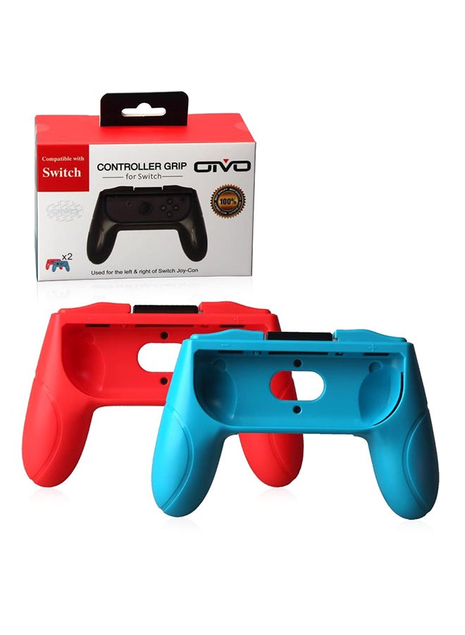 2-Piece Wireless Controller Grip For Nintendo Switch