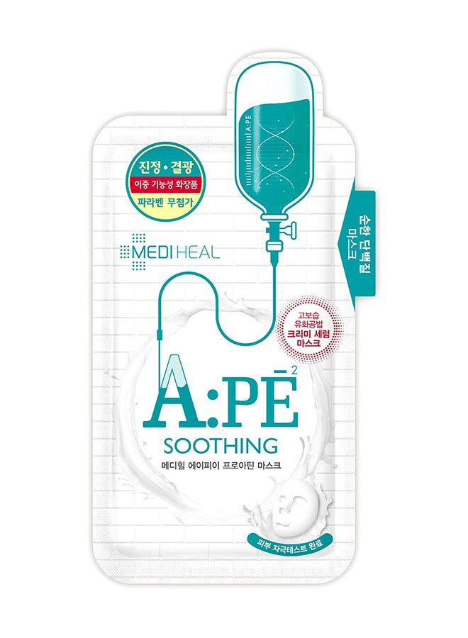 MEDIHEAL A:PE Soothing Proatin Face Mask 10 Sheets 