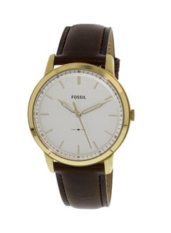 FOSSIL Men's The Minimalist Analog Watch FS5397 - 44 mm - Brown 