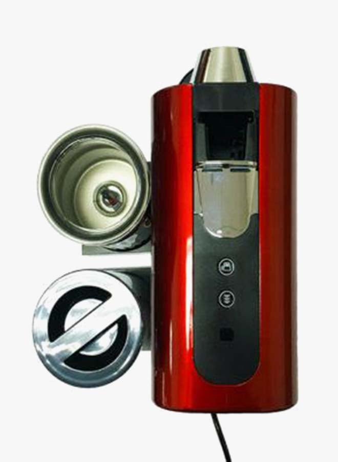 PITTI CAFFE - Nespresso Compatible Automatic Coffee Capsule Machine With Milk Frother Red - Image 1