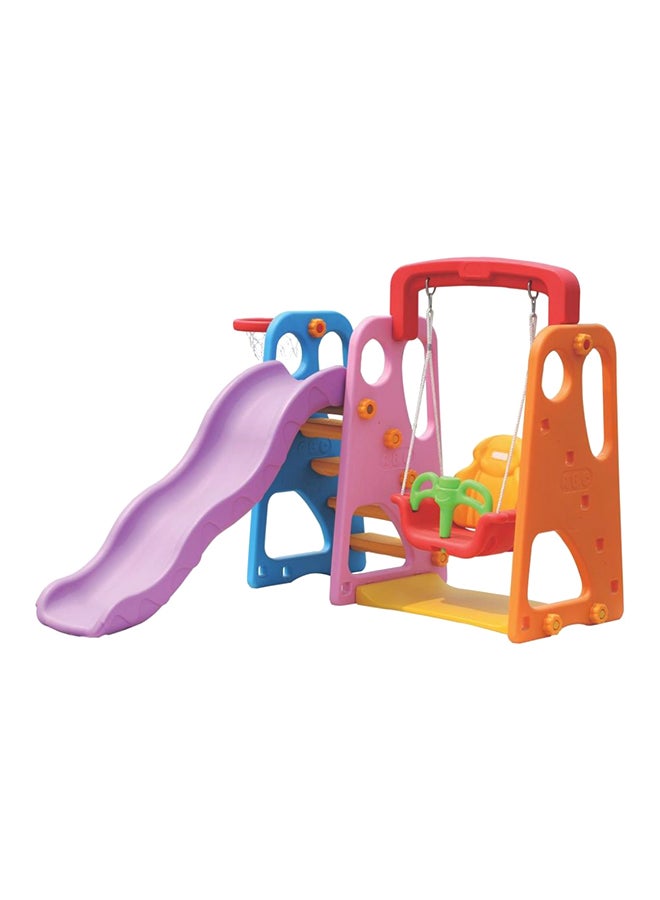 Rainbowtoy - 3-In-1 Swing And Slide Set 170x 130x 173cm - Image 1