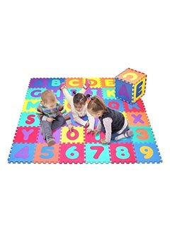 Rainbowtoy Letters And Number Puzzle Play Mat  - Image 2