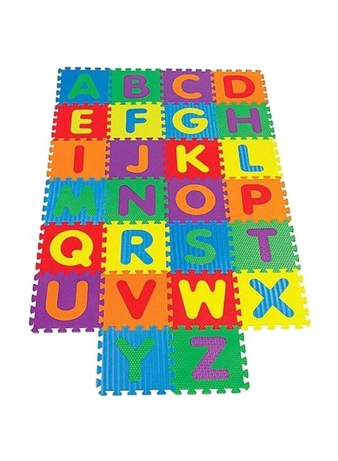 Rainbowtoy - 26-Piece Foam Alphabets Puzzle Play Mat Set inch - Image 1