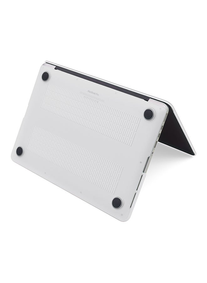 Lention - Hard Shell Case Keyboard Cover For Macbook Pro 13-Inch Retina A1425/A1502 Frost Clear - Image 1