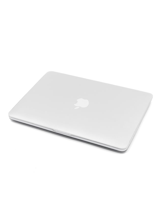 Lention - Hard Shell Case Keyboard Cover For Macbook Pro 13-Inch Retina A1425/A1502 Frost Clear - Image 1