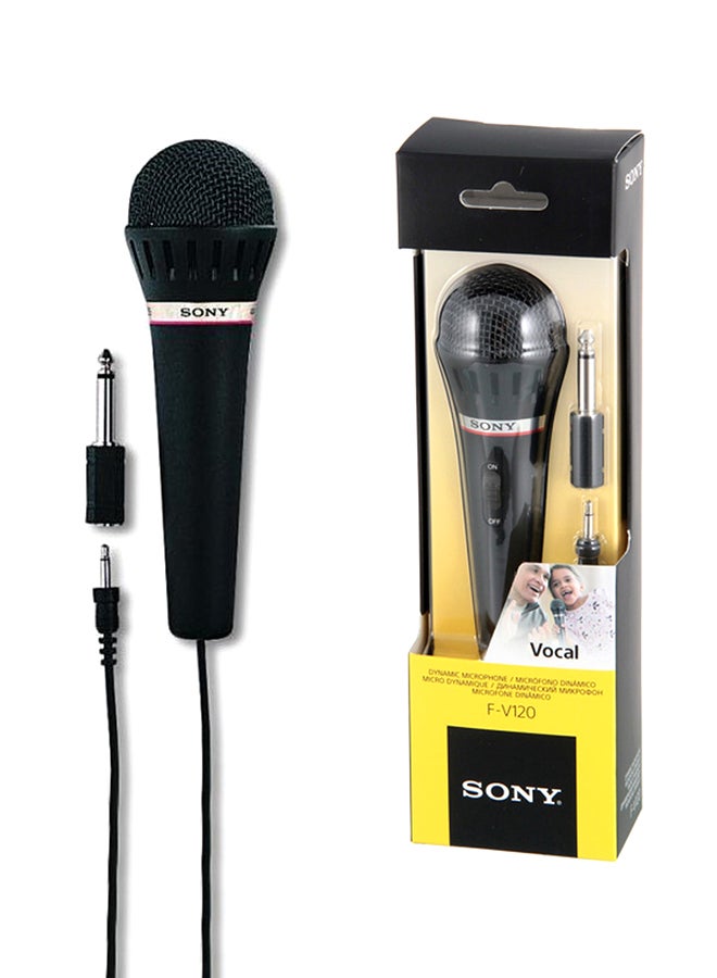 Sony Vocal Microphone F-V120 Black - Image 1