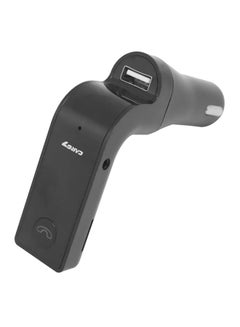 CARG7 Bluetooth Car Charger With FM Transmitter Black  - Image 2