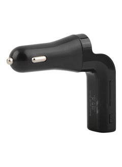 CARG7 Bluetooth Car Charger With FM Transmitter Black  - Image 3
