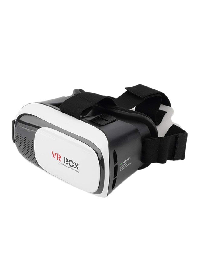 VR Box - 3D Virtual Reality Glasses With Remote Controller White/Black - Image 1