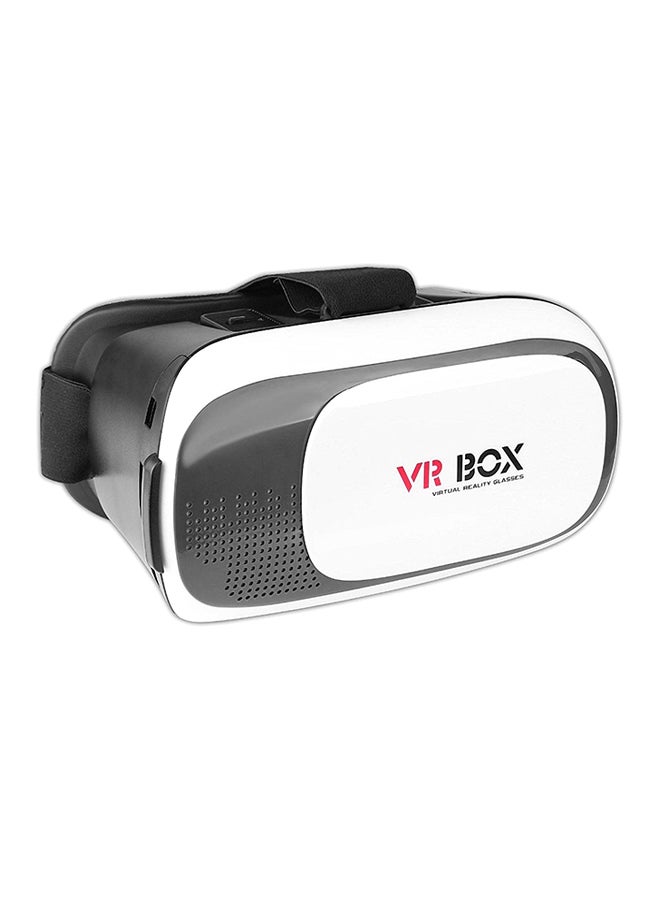VR Box - 3D Virtual Reality Glasses With Remote Controller White/Black - Image 1