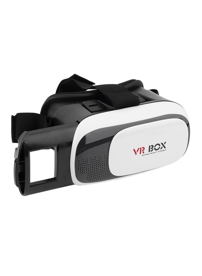 VR Box - 3D Virtual Reality Glasses With Remote Controller White/Black - Image 1