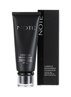 Note Luminous Moisturizing Foundation SPF15 100 Cashmere Beige  - Image 2