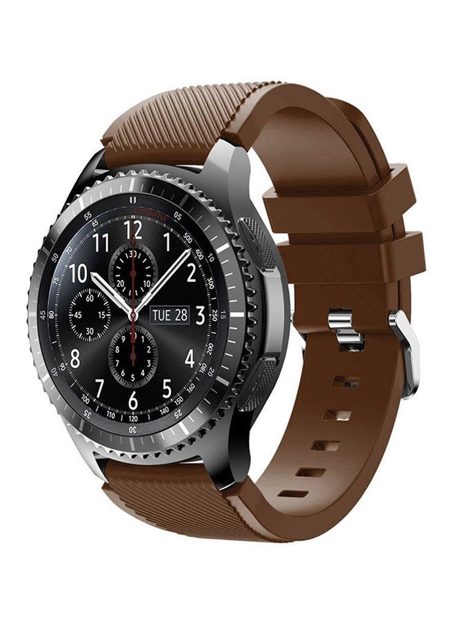 ProTeck Replacement Band For Samsung Gear S3 Classic/Frontier Coffee