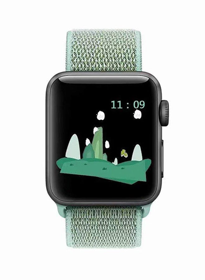 EHOME Replacement Band For Apple Watch Series 3/2/1 Green - Image 2