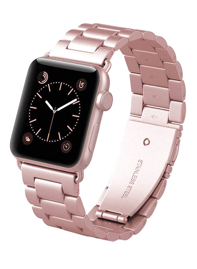 EHOME Replacement Band For Apple Watch 42mm Rose Gold - Image 1