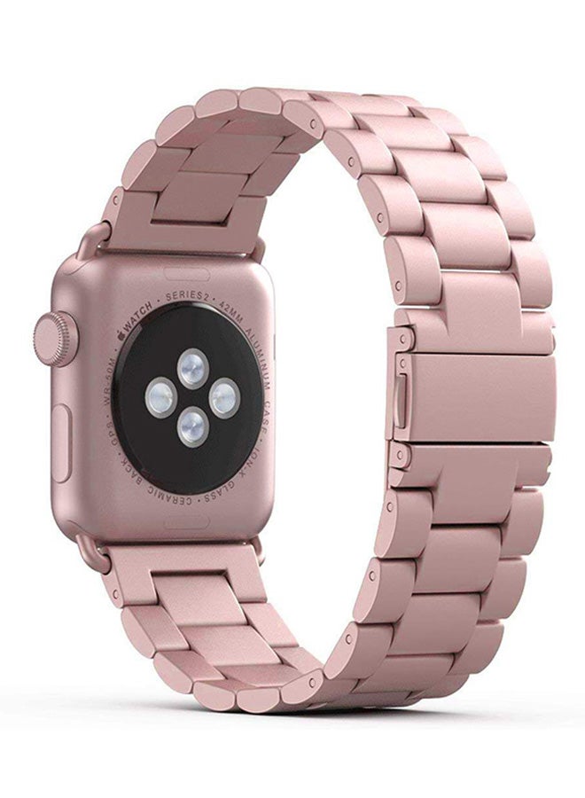 EHOME Replacement Band For Apple Watch 42mm Rose Gold - Image 2