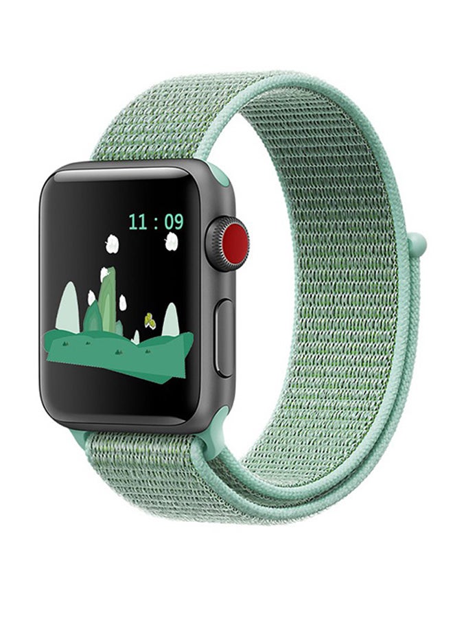 EHOME Replacement Band For Apple Watch Series 3/2/1 Green - Image 2