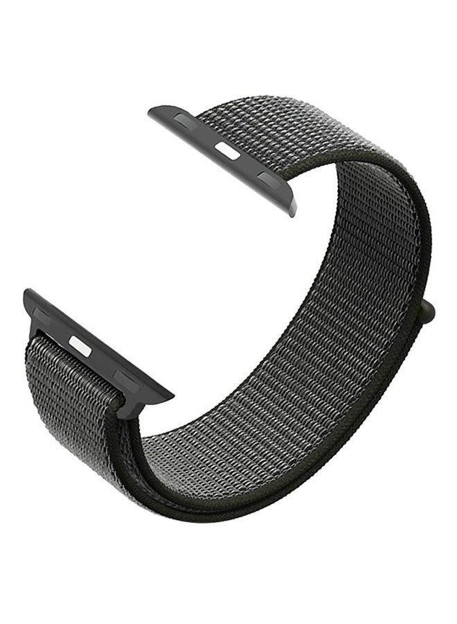 EHOME Replacement Band For Apple Watch Series 3/2/1 Black - Image 1