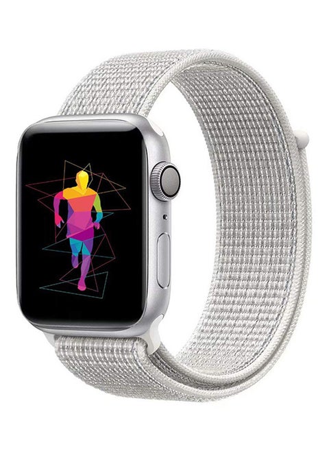 Replacement Band For Apple Watch 44mm Silver