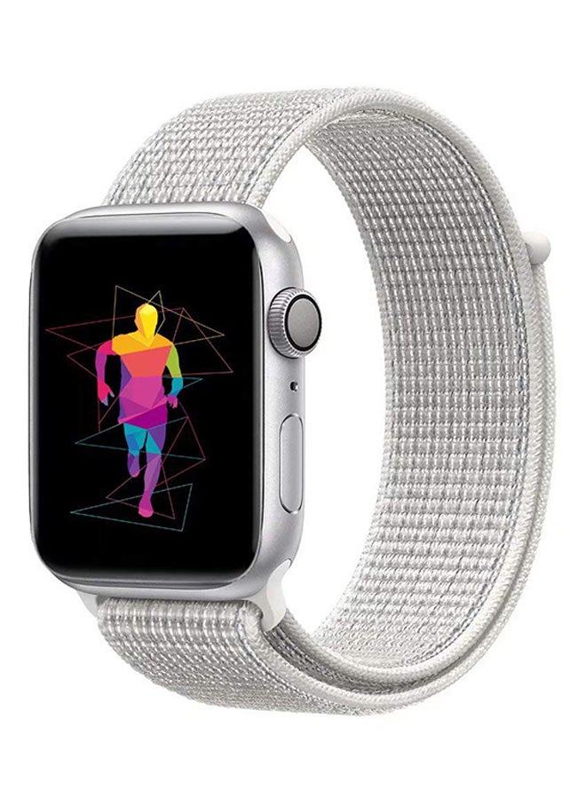 EHOME - Replacement Band For Apple Watch 44mm Silver - Image 1