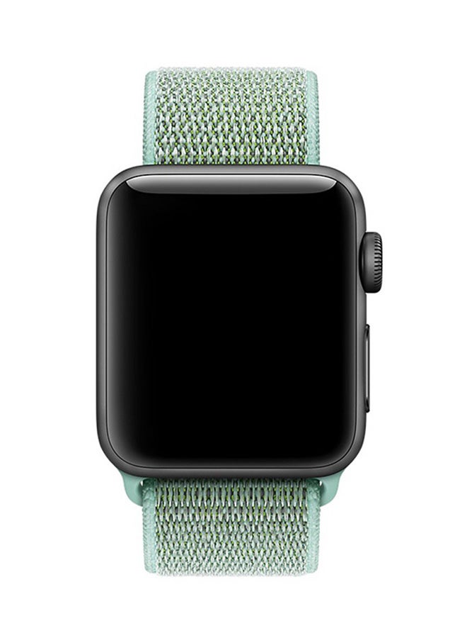 EHOME Replacement Band For Apple Watch Series 3/2/1 Green - Image 2