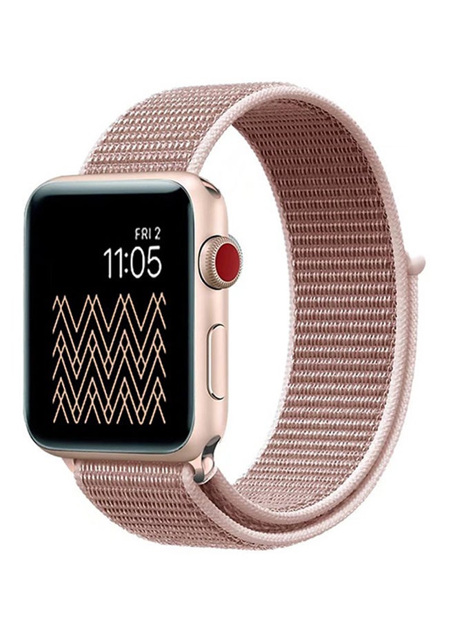 EHOME Replacement Band For Apple Watch Series 3/2/1 Rose Gold - Image 2
