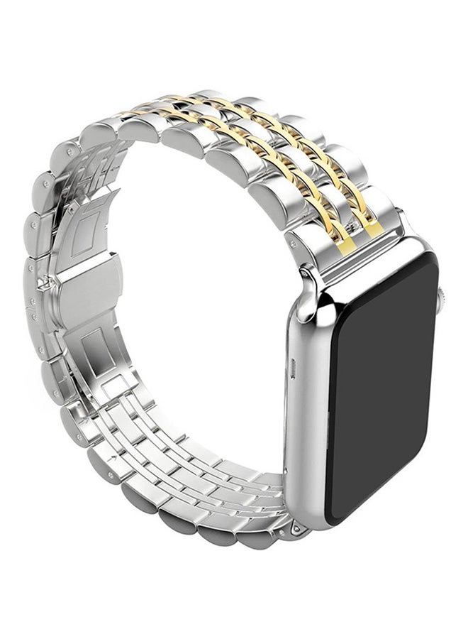 EHOME Replacement Band For Apple Watch Series 3/2/1 Silver - Image 3