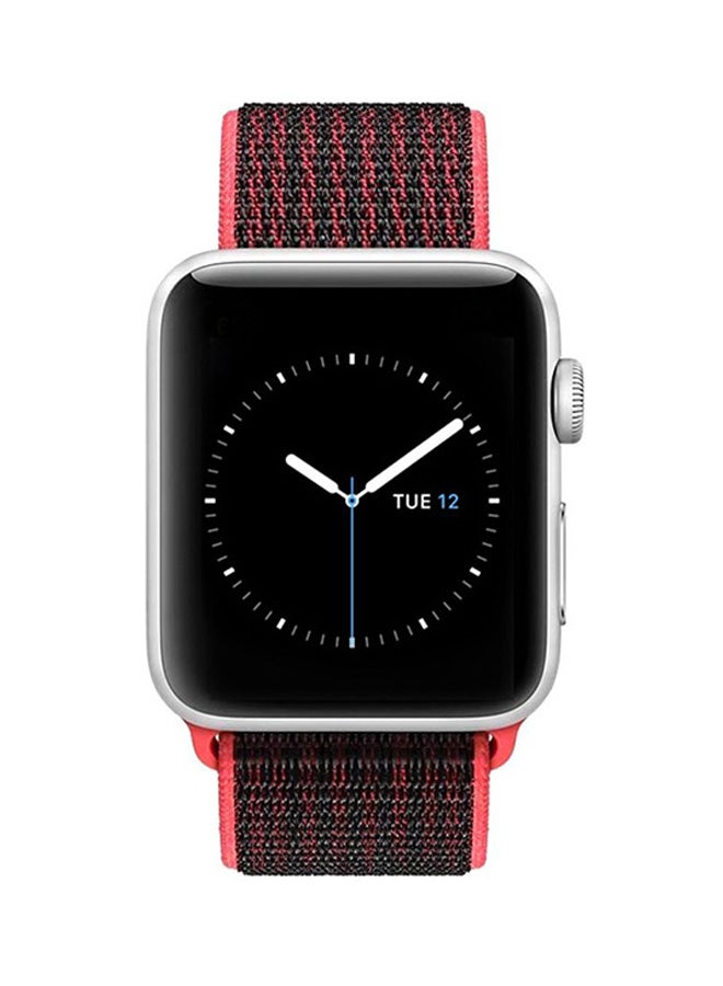 EHOME - Fabric Replacement Band For Apple Watch 40mm Red - Image 1