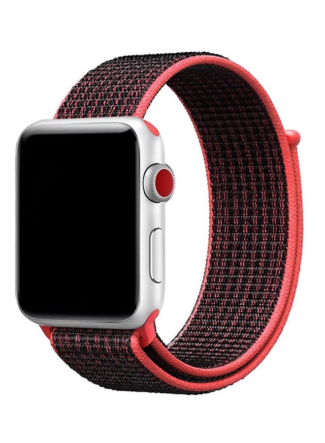 EHOME - Replacement Band For Apple Watch Series 4/5 Red - Image 1