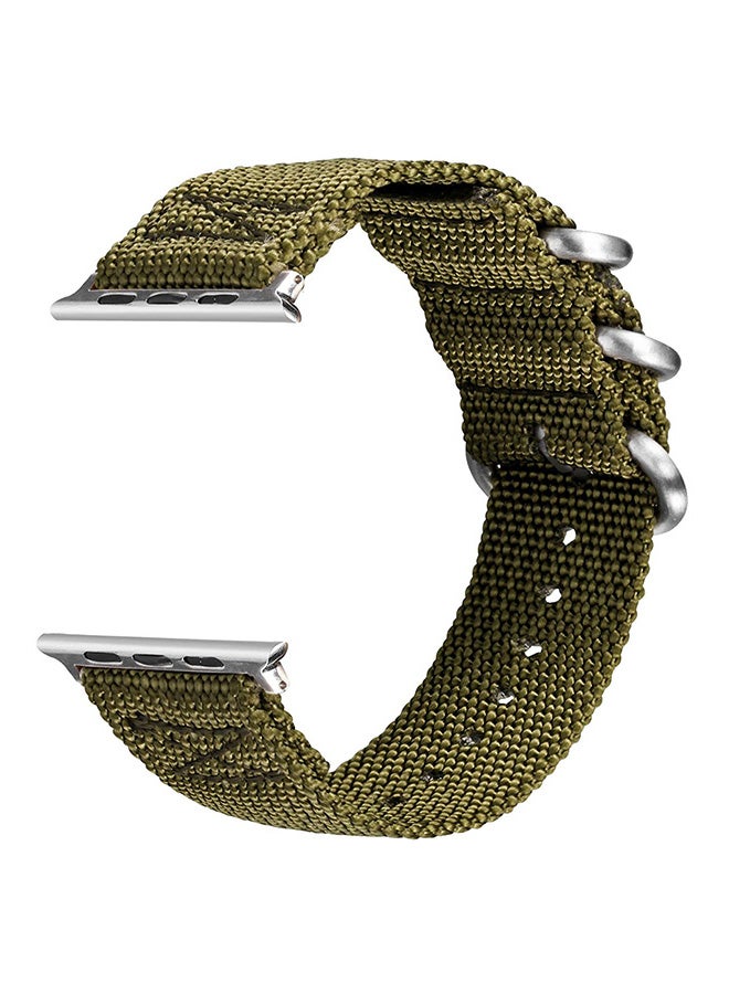 EHOME Replacement Band For Apple Watch 28mm Army Green - Image 1