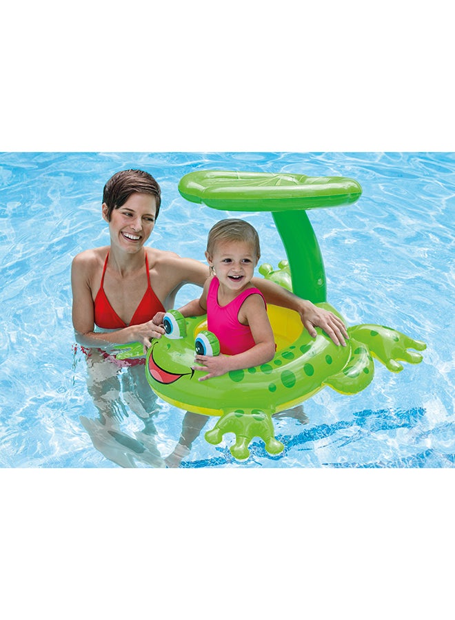 INTEX - Frog Design Inflatable Pool Float 120 x 79cm - Image 1