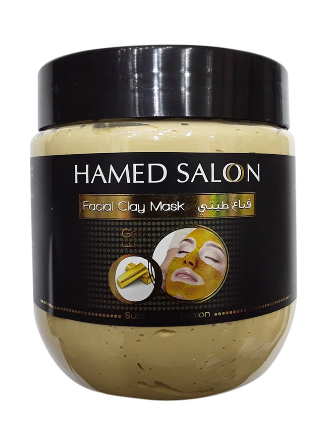 HAMED SALOON Gold Facial Clay Mask 500ml 